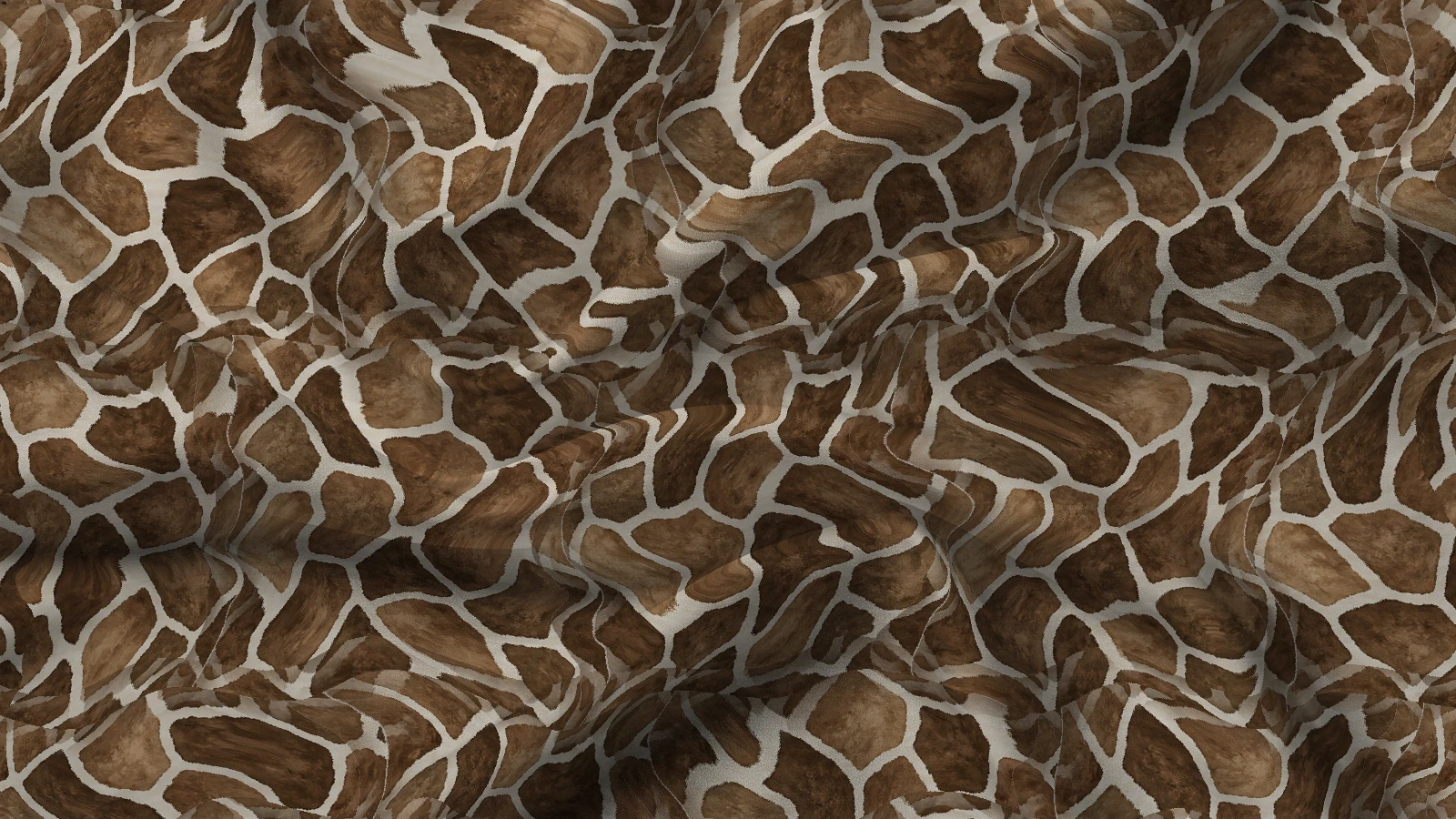 Animal Pattern DW004 Fabric mockup