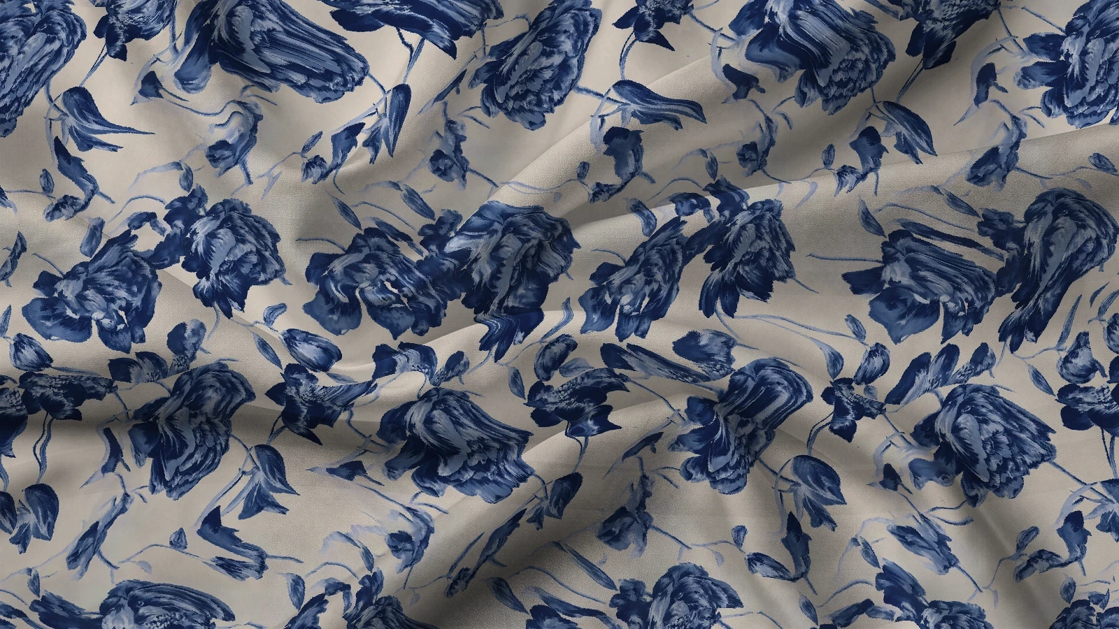 Floral Pattern FL005 Fabric mockup