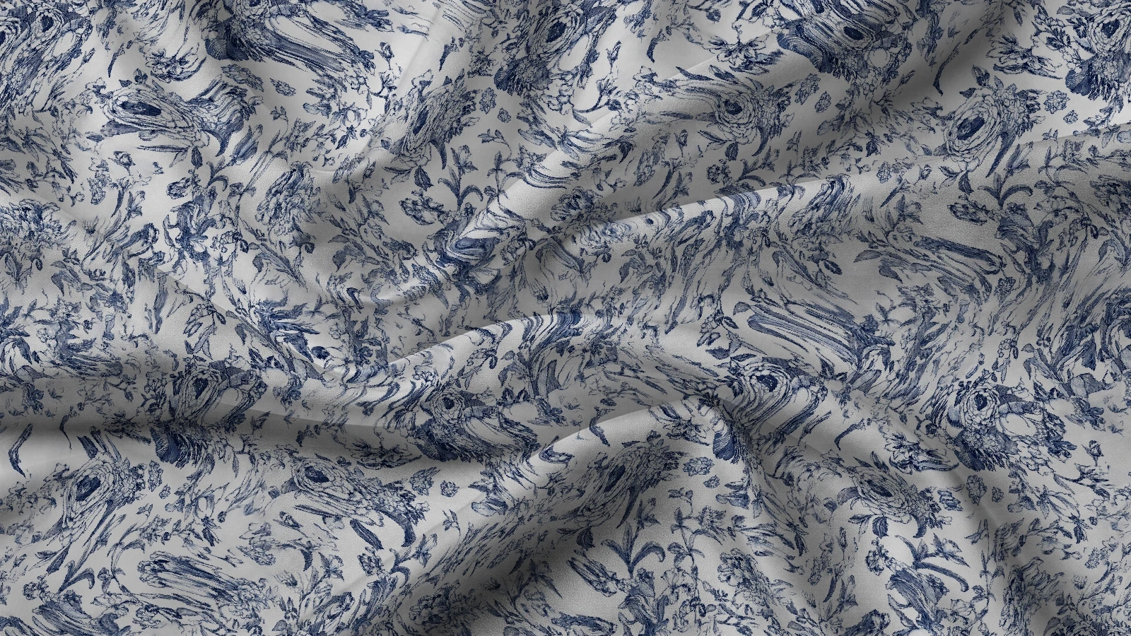 Floral Pattern FL011 Fabric mockup