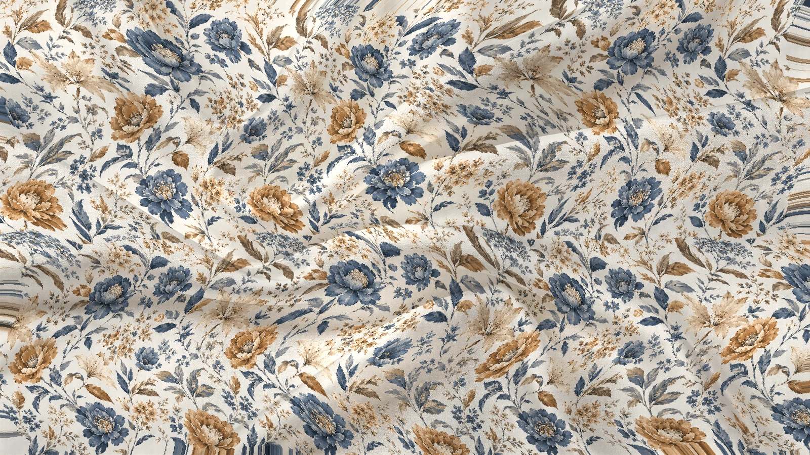 Floral Pattern FL013 Fabric mockup