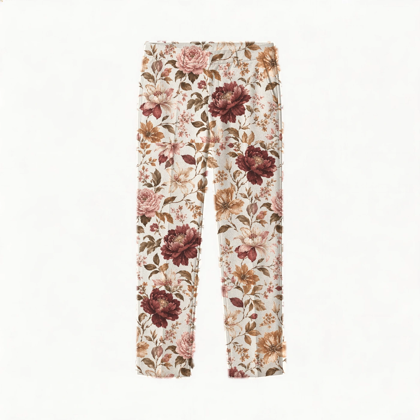 Floral Pattern FL014 Pants mockup