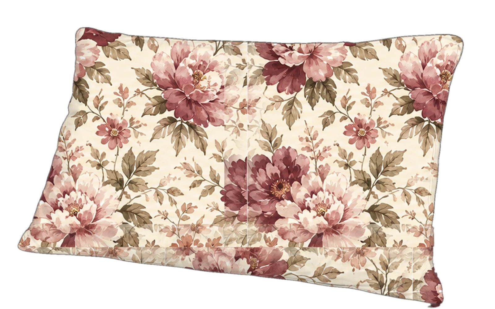 Floral Pattern FL016 Pillow mockup
