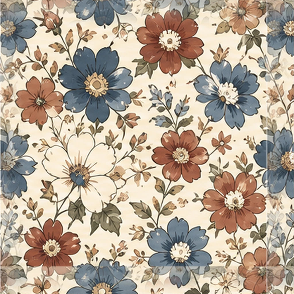 Floral Pattern FL020 preview