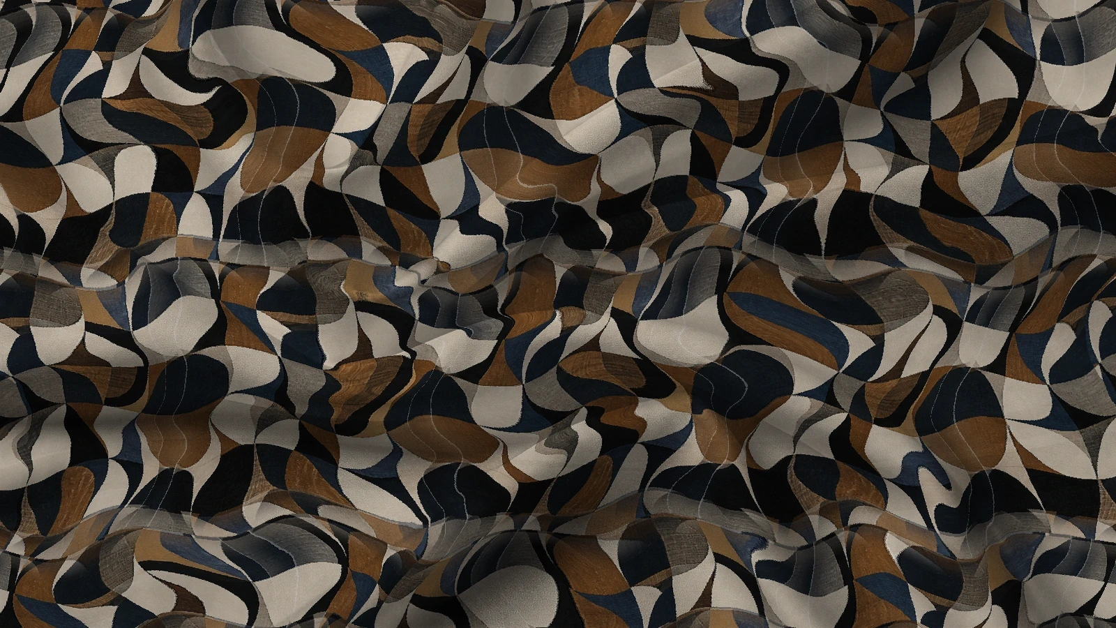Geometric Pattern JH004 Fabric mockup