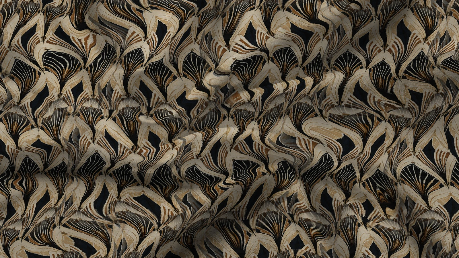 Geometric Pattern JH006 Fabric mockup