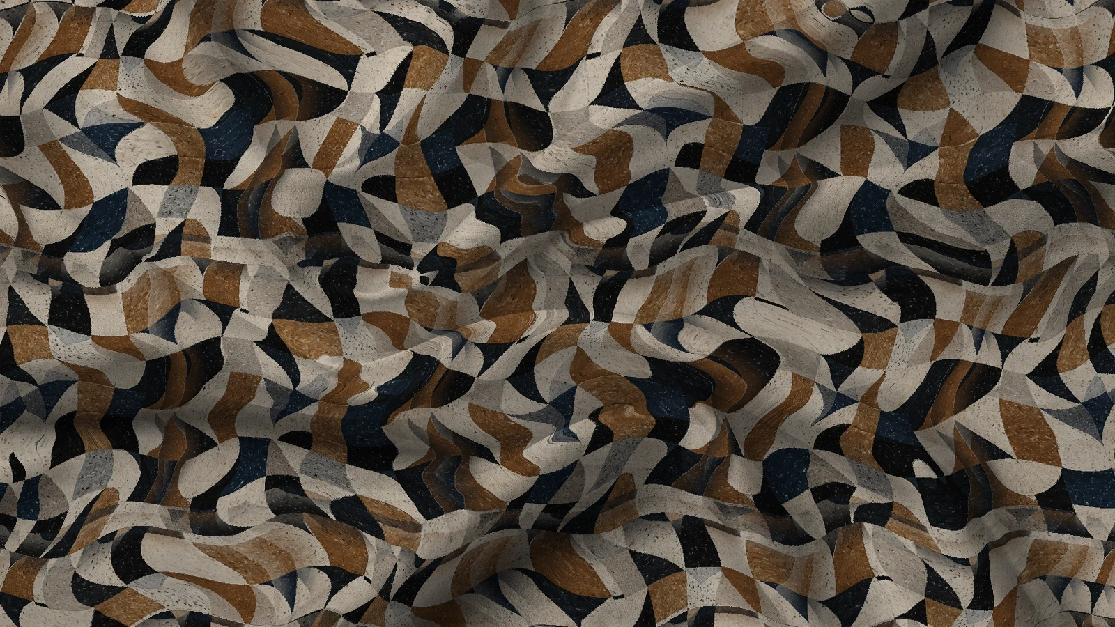 Geometric Pattern JH008 Fabric mockup